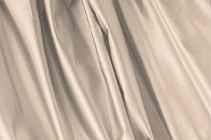 Beige Silk Duchesse Apparel Fabric UN000044
