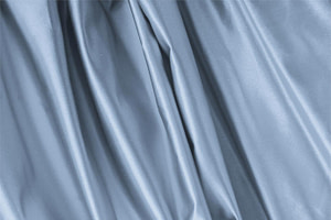 Tissu Couture Duchesse Bleu ciel en Soie UN000078