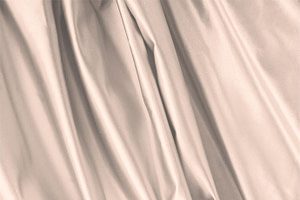 Tissu Couture Duchesse Rose poudre en Soie