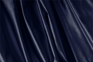 Navy Blue Silk Duchesse fabric for dressmaking