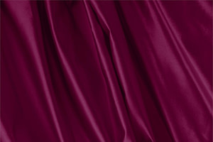 Burgundy Red Silk Duchesse fabric for dressmaking