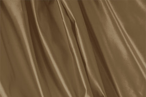Brown Silk Duchesse Apparel Fabric UN000049