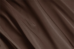 Dark Brown Silk Radzemire fabric for dressmaking