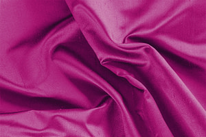 Bougainvillea fuchsia pure silk shantung satin fabric for dressmaking