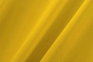 Sun Yellow Cotton, Silk Double Shantung Apparel Fabric