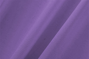 Violet Purple Cotton, Silk Double Shantung Apparel Fabric