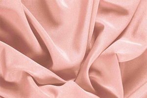 Peach Pink Silk Crêpe de Chine Apparel Fabric