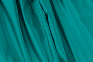 Peacock Blue Silk Duchesse Apparel Fabric