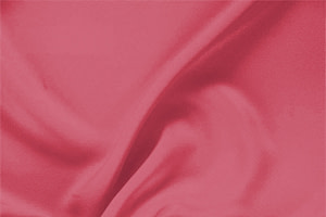 Geranium Pink Silk Drap Apparel Fabric