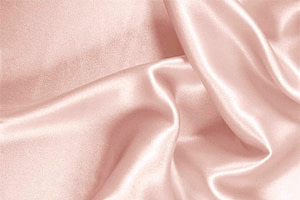 Freesia Pink Silk Crêpe Satin Apparel Fabric