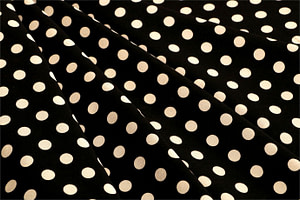 Polka dot Print Apparel Fabric ST000728