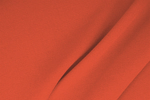 Coral Brown Wool Wool Double Crêpe Apparel Fabric