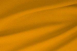 Ochre Yellow Polyester, Stretch, Wool Wool Stretch Apparel Fabric