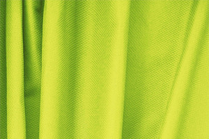 Acid Green Cotton, Stretch Pique Stretch Apparel Fabric