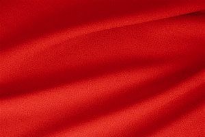 Fire Red Polyester, Stretch, Wool Wool Stretch Apparel Fabric