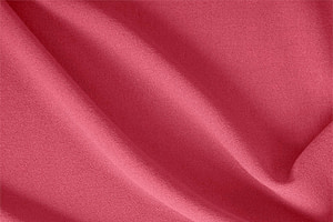 Geranium Pink Wool Wool Crêpe Apparel Fabric