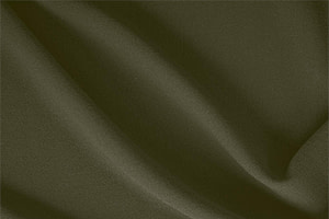 Army Green Wool Wool Crêpe Apparel Fabric