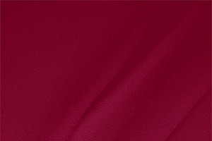 Ruby Red Wool Wool Double Crêpe Apparel Fabric