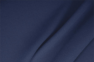 Ocean Blue Wool Wool Double Crêpe Apparel Fabric