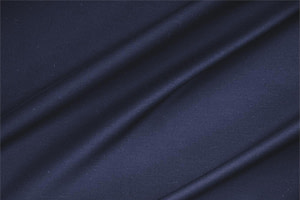Denim Blue Cotton, Stretch Lightweight cotton sateen stretch Apparel F