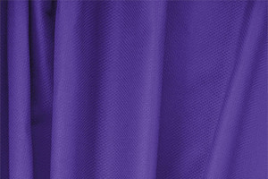 Iris Purple Cotton, Stretch Pique Stretch Apparel Fabric