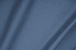 Avio Blue Cotton, Stretch Cotton sateen stretch Apparel Fabric