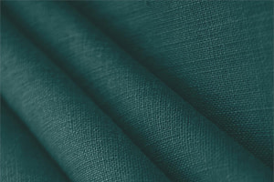 Petrol Blue Linen Linen Canvas Apparel Fabric