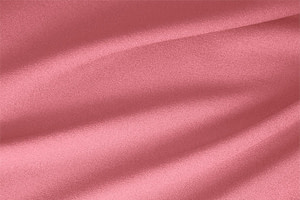 Geranium Pink Polyester, Stretch, Wool Wool Stretch Apparel Fabric