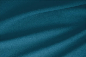 Peacock Blue Polyester, Stretch, Wool Wool Stretch Apparel Fabric