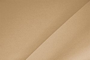 Camel Brown Polyester Crêpe Microfiber Apparel Fabric