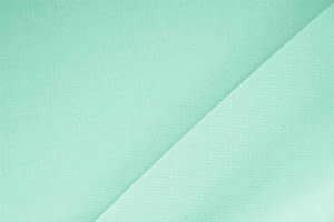 Mint Green Polyester Crêpe Microfiber Apparel Fabric
