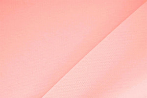 Peach Pink Polyester Crêpe Microfiber Apparel Fabric