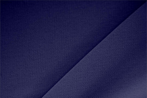 Night Blue Polyester Crêpe Microfiber Apparel Fabric