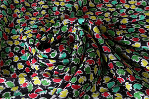 Flowers Print Apparel Fabric ST000234