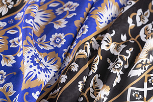 Flowers Print Apparel Fabric ST000300