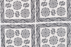Flowers Print Apparel Fabric ST000348