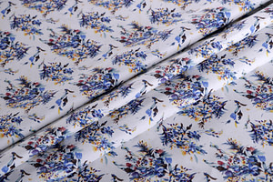 Flowers Print Apparel Fabric ST000668