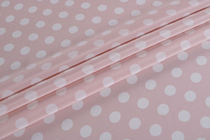 Polka dot Print Apparel Fabric ST000732
