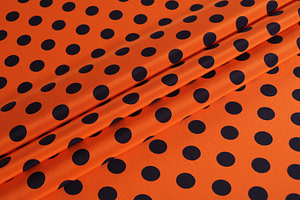 Polka dot Print Apparel Fabric ST000732