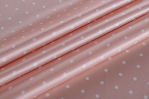 Tissu Couture Crêpe Satin Rose en Soie