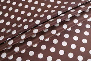 Polka dot Print Apparel Fabric ST000732