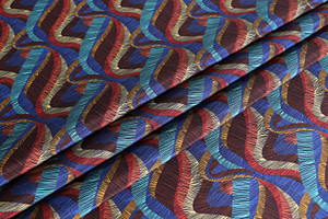 Geometric Print Apparel Fabric ST000797