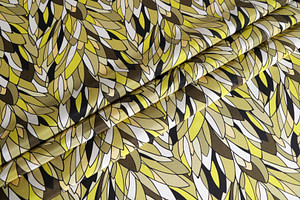 Abstract Print Apparel Fabric ST000806