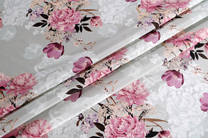 Flowers Print Apparel Fabric ST000811