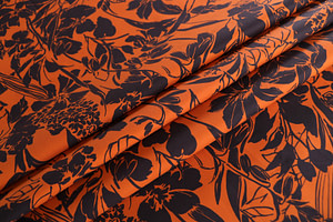 Flowers Print Apparel Fabric ST000824