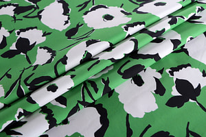 Flowers Print Apparel Fabric ST000860
