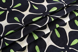 Tessuto Fiore Geometrico ST000930 per Abbigliamento