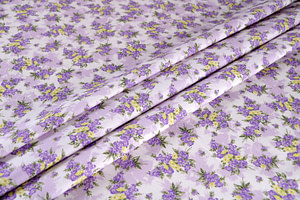 Tissu Couture Fleurs Imprimé ST000962