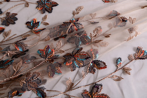 Laces-Embroidery Apparel Fabric TC001299