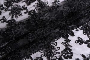 Laces-Embroidery Apparel Fabric TC001305